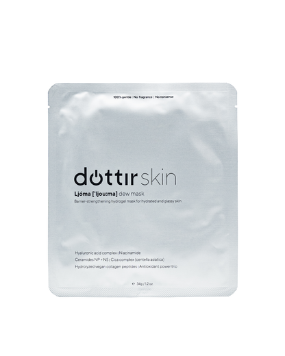 Ljóma [ˈljouːma] dew mask